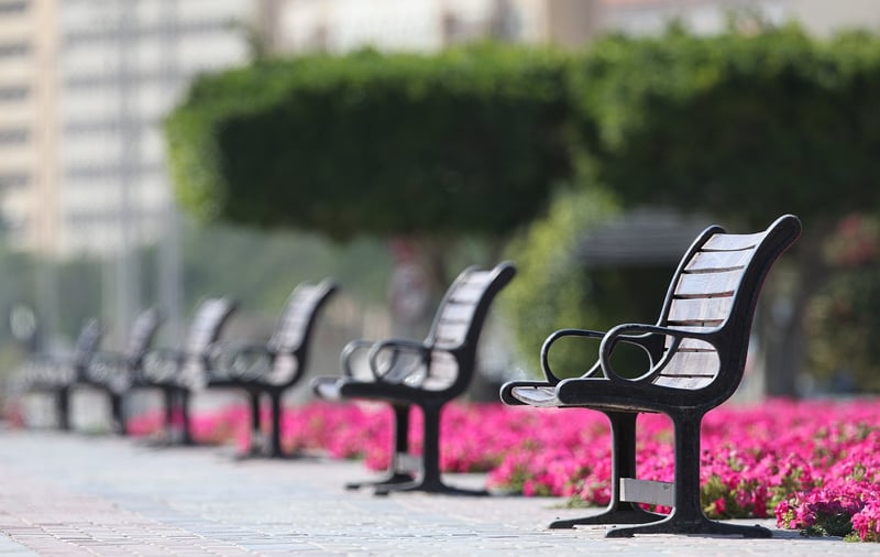Repurposed Garden Furniture